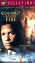 Courage Under Fire VHS